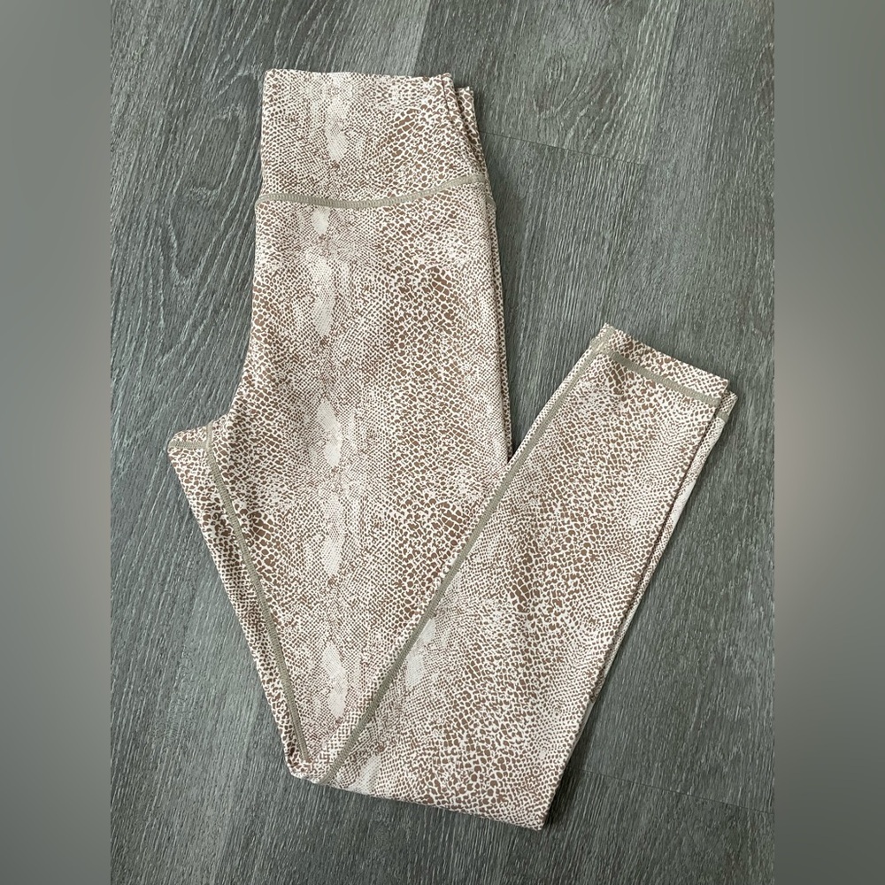 Nwot Kavala Collective Snakeskin Print Leggings Size S — image 4 of 5